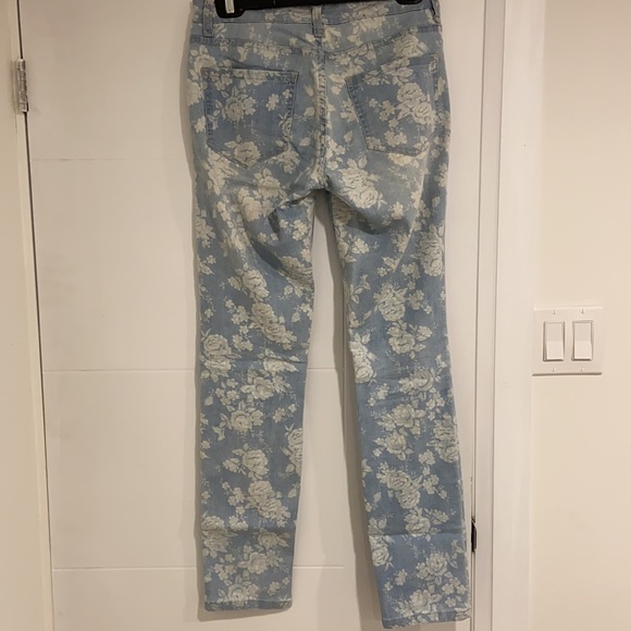 Floral Patterned Jeans - Picture 3 of 3